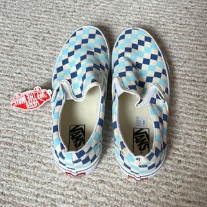 Vans Blue Checkered